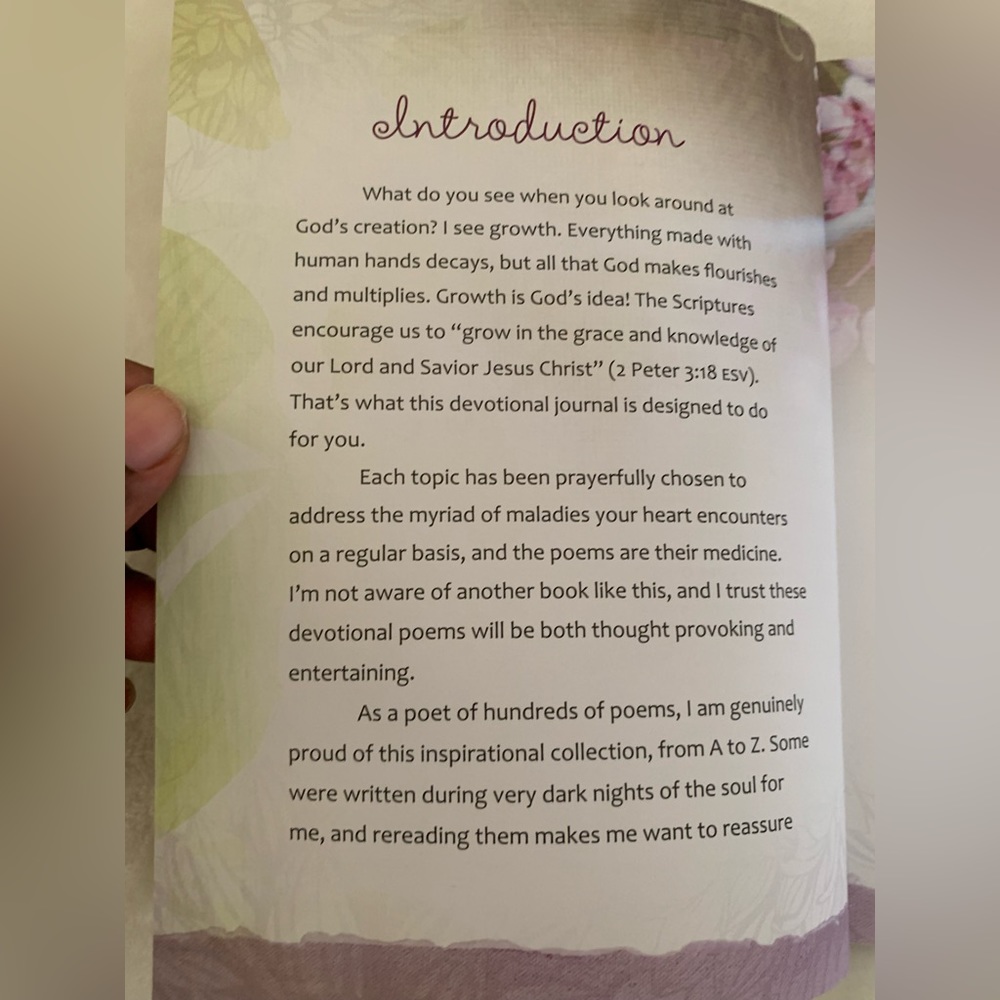 Growing in Grace Devotional Journal (NWOT) - Picture 5 of 7